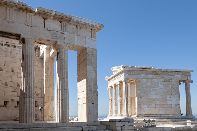 Parthenon at the Acropolis of Athens